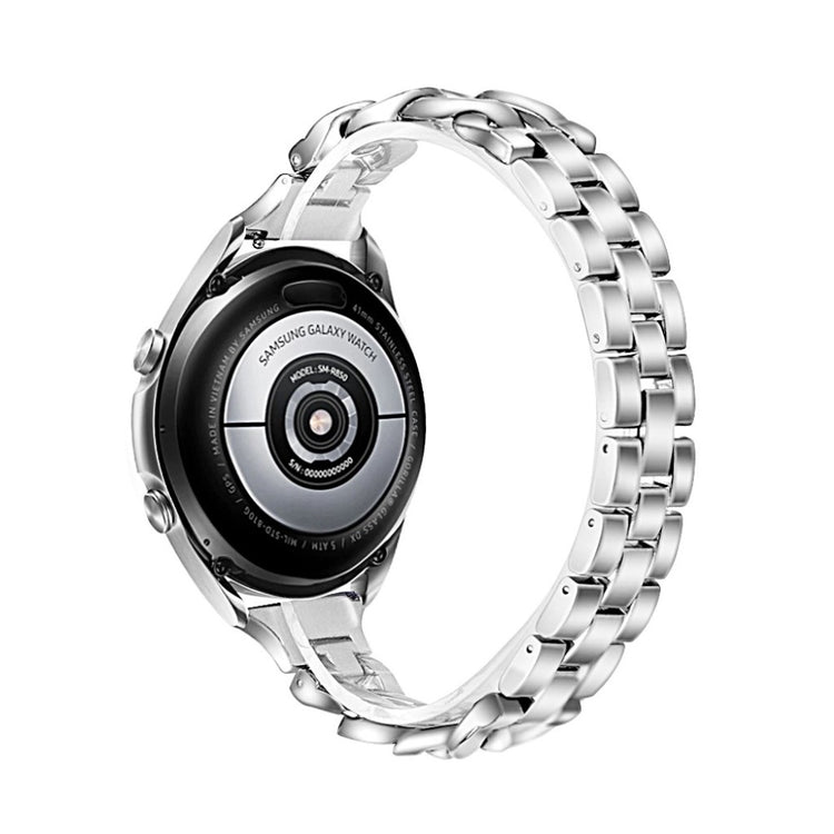 Fremragende Samsung Galaxy Watch 3 (41mm) Metal Rem - Sølv#serie_2