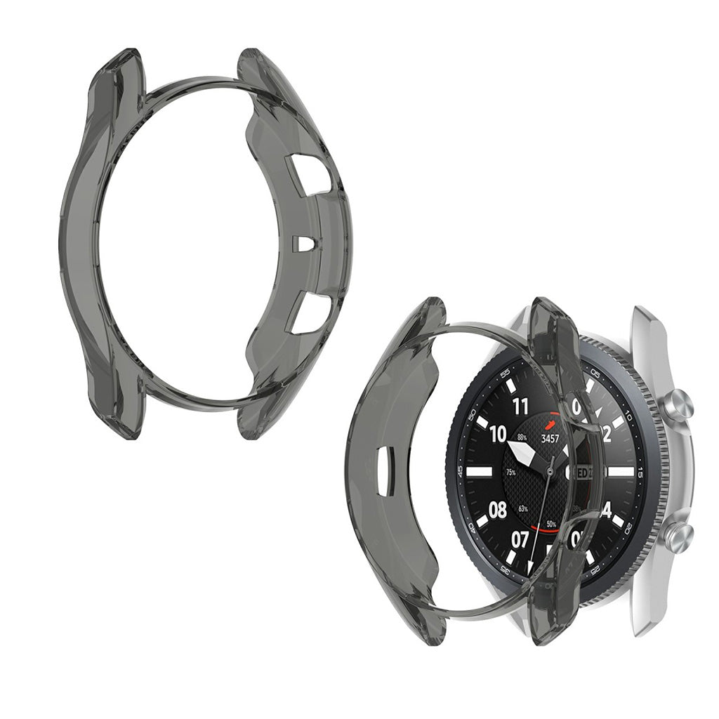Mega Flot Samsung Galaxy Watch 3 (41mm) Silikone Cover - Sort#serie_2