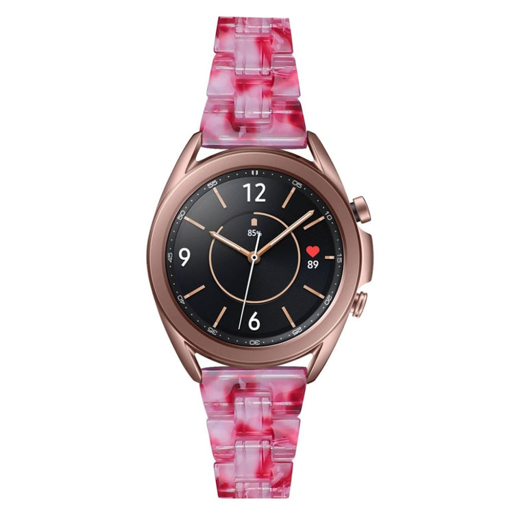 Holdbart Samsung Galaxy Watch 3 (41mm)  Rem - Rød#serie_10