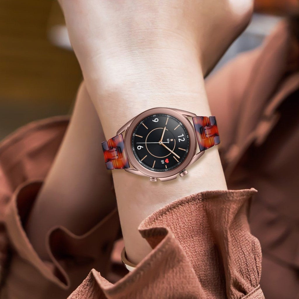 Holdbart Samsung Galaxy Watch 3 (41mm)  Rem - Brun#serie_14