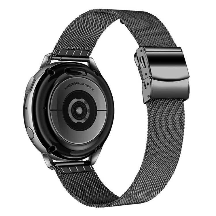 Rigtigt hårdfør Samsung Galaxy Watch 3 (41mm) Metal Rem - Sort#serie_5