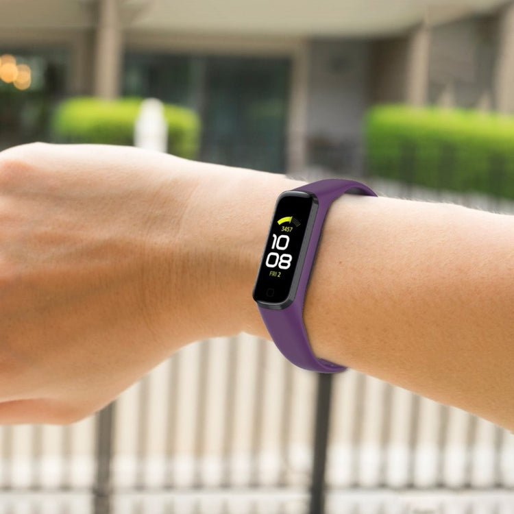 Helt vildt hårdfør Samsung Galaxy Fit 2 Silikone Rem - Lilla#serie_10