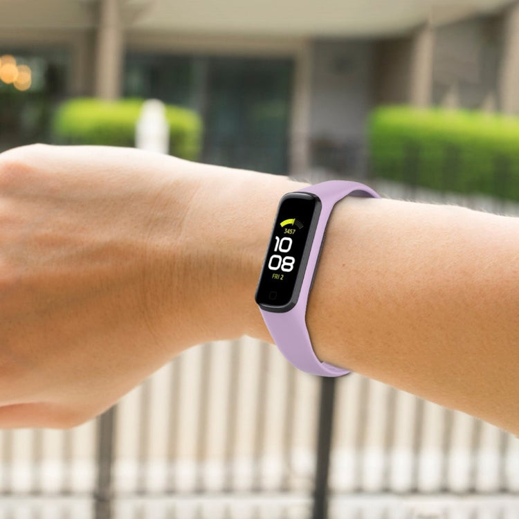 Helt vildt hårdfør Samsung Galaxy Fit 2 Silikone Rem - Lilla#serie_9
