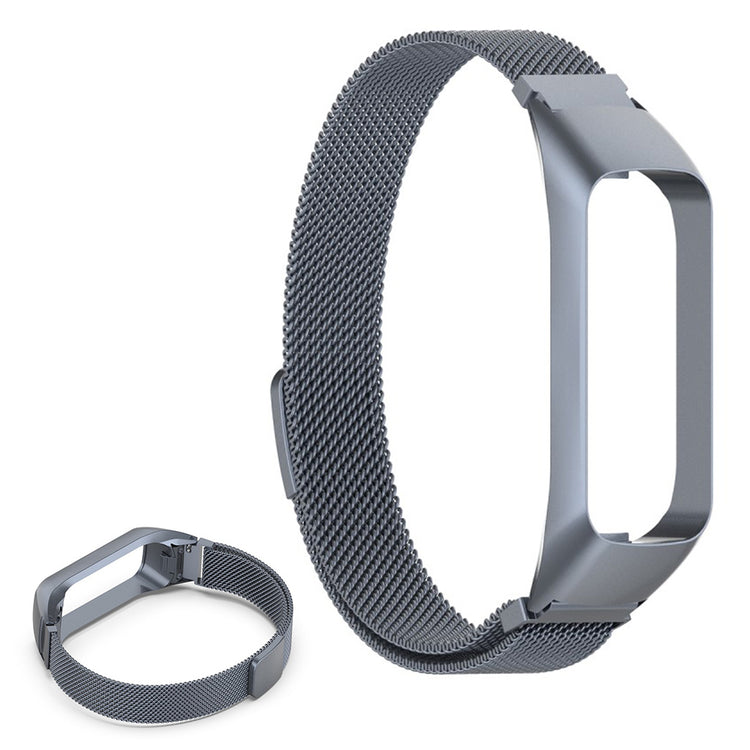 Samsung Galaxy Fit 2 stainless steel watch band - Grey#serie_2