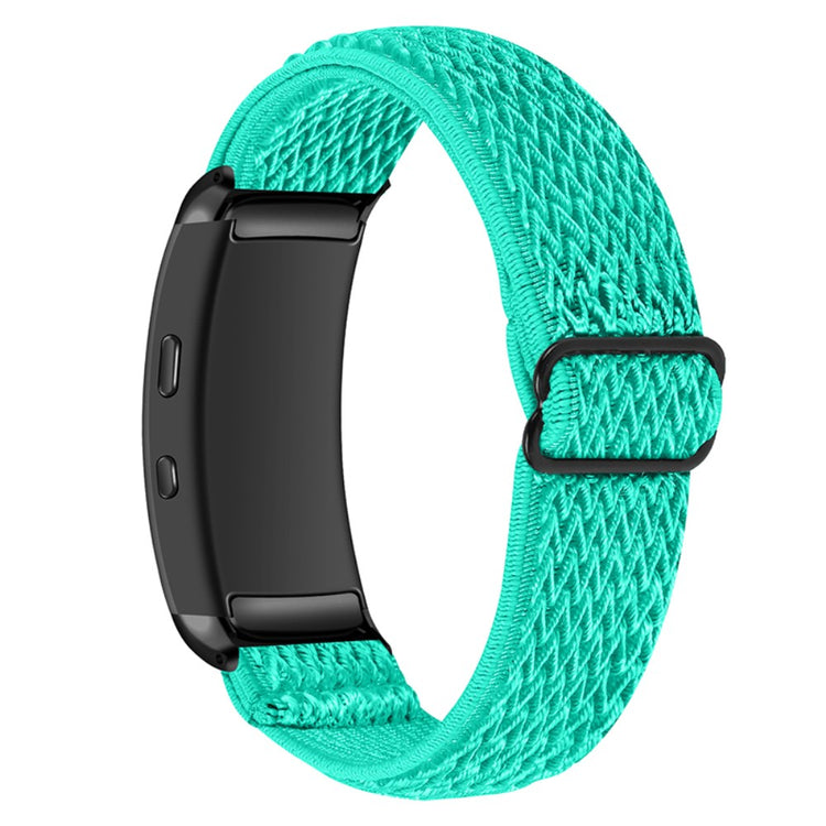 Vildt slidstærk Samsung Gear Fit2 Nylon Rem - Grøn#serie_2