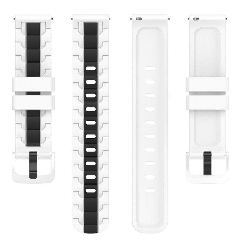 Mega cool Universal Samsung Silikone Urrem - Hvid#serie_2
