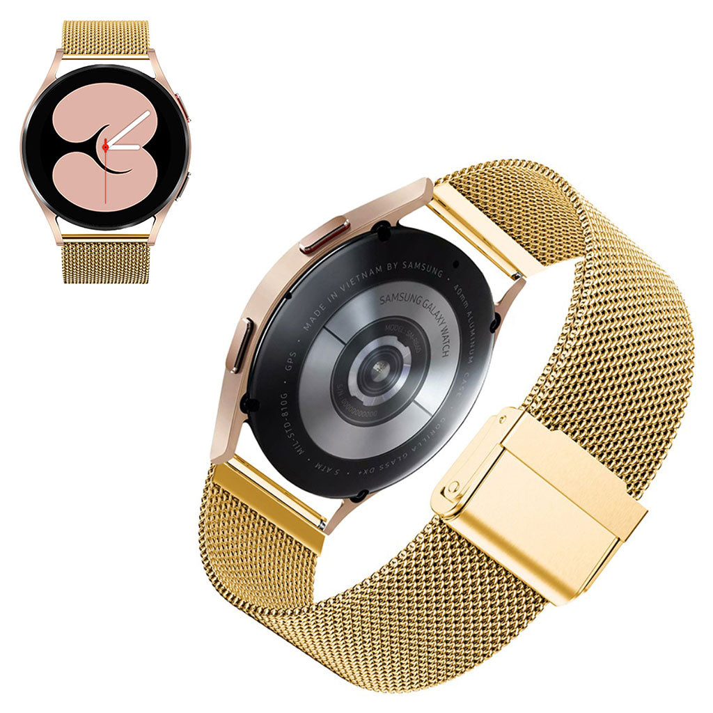 Helt vildt sejt Universal Samsung Metal Rem - Guld#serie_2