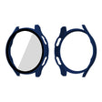 Fashionable Samsung Galaxy Watch 4 (44mm) Cover with Screen Protector in Plastic and Tempered Glass