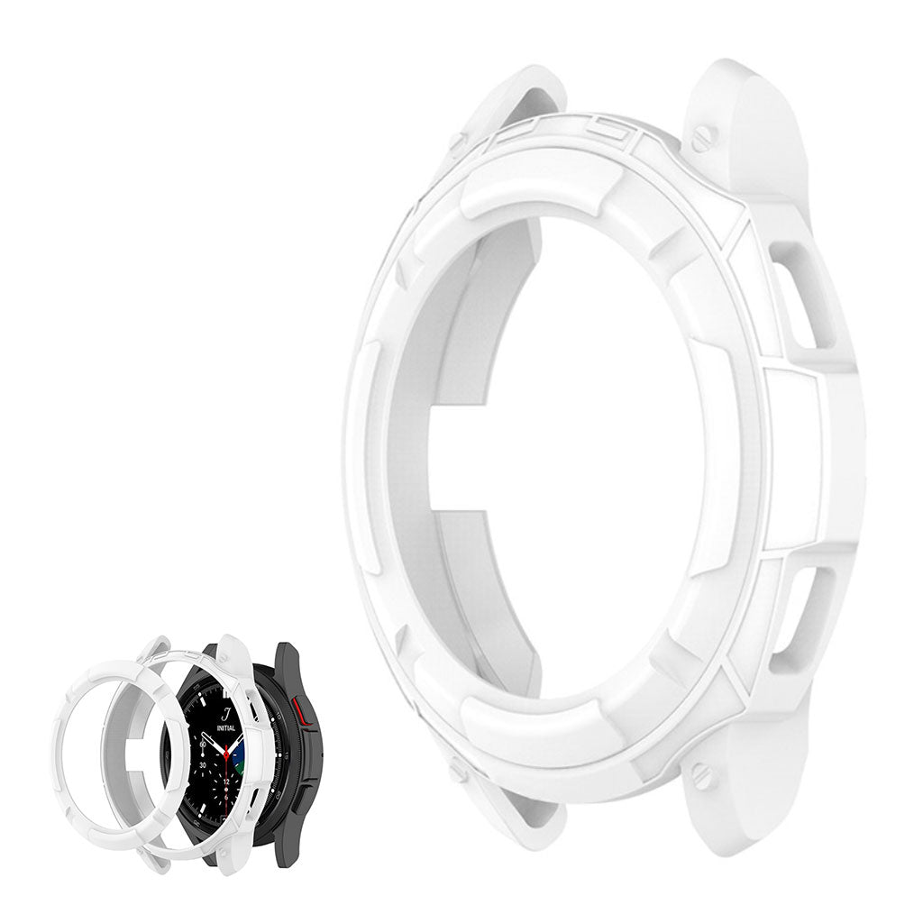 Samsung Galaxy Watch 4 Classic (42mm)  Silikone Bumper  - Hvid#serie_5