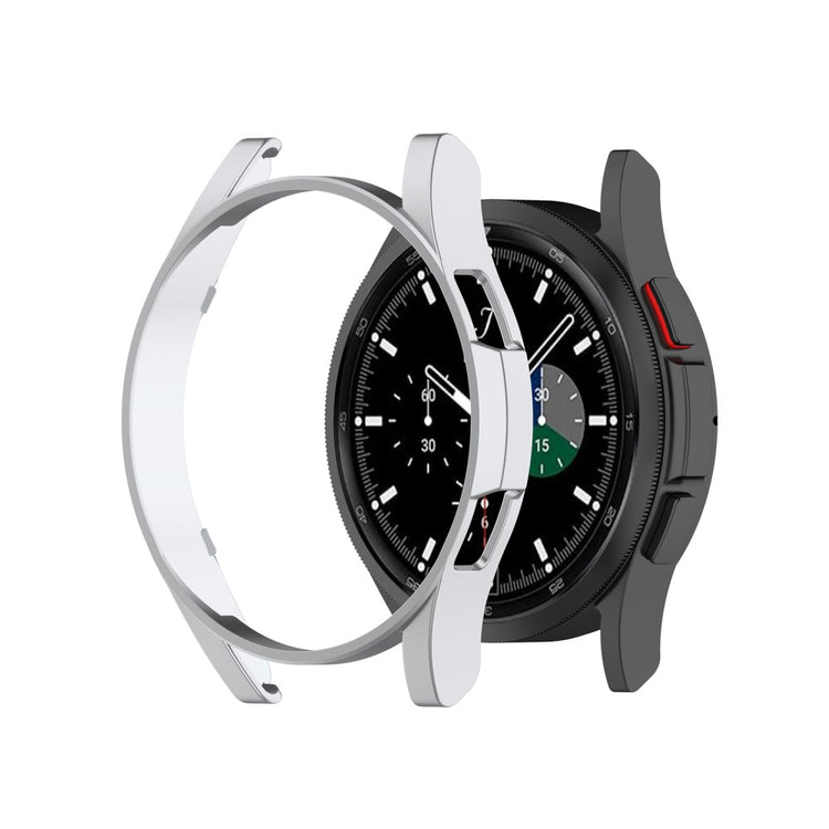 Samsung Galaxy Watch 4 Classic (42mm) Beskyttende Plastik Bumper  - Sølv#serie_10