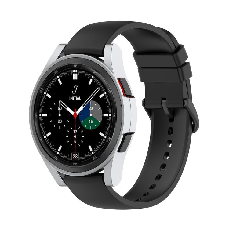 Samsung Galaxy Watch 4 Classic (42mm) Beskyttende Plastik Bumper  - Sølv#serie_10