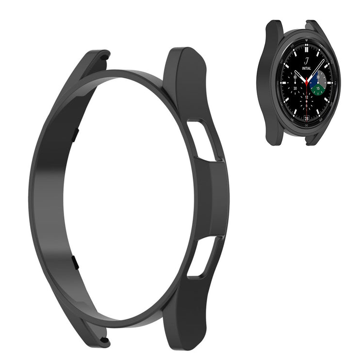 Samsung Galaxy Watch 4 Classic (42mm) Beskyttende Plastik Bumper  - Sort#serie_6