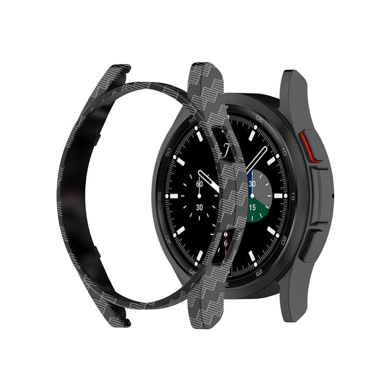 Samsung Galaxy Watch 4 Classic (42mm) Beskyttende Plastik Bumper  - Sort#serie_8