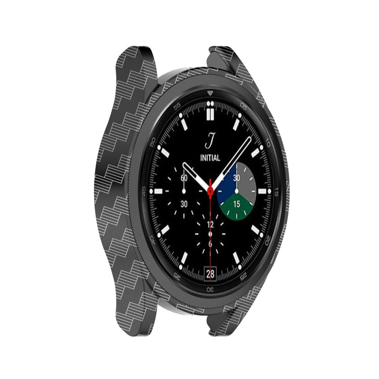Samsung Galaxy Watch 4 Classic (42mm) Beskyttende Plastik Bumper  - Sort#serie_8