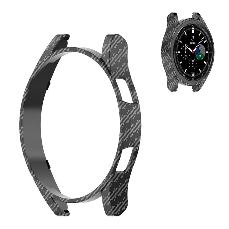 Samsung Galaxy Watch 4 Classic (42mm) Beskyttende Plastik Bumper  - Sort#serie_8