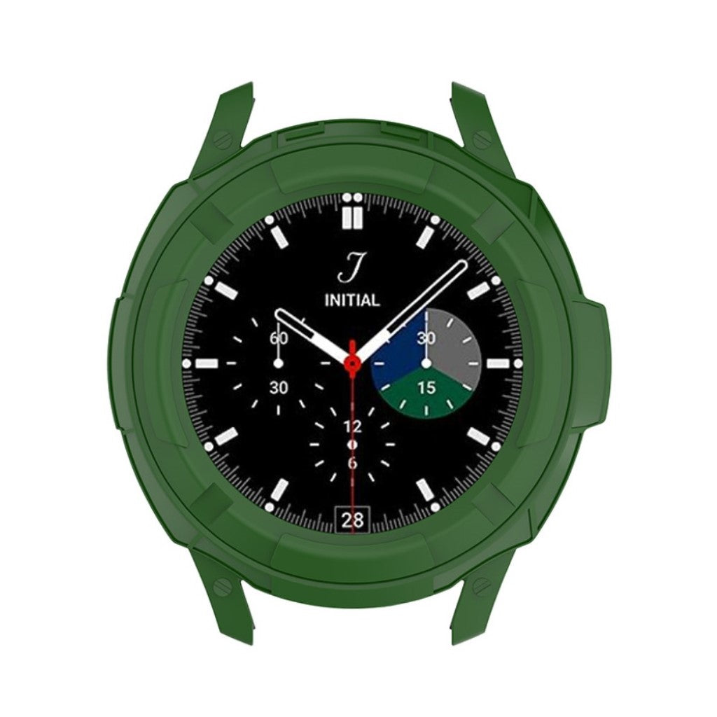 Samsung Galaxy Watch 4 Classic (46mm)  Silikone Bumper  - Grøn#serie_1