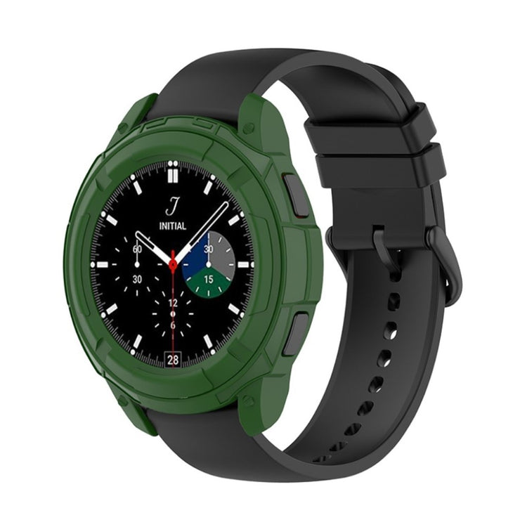 Samsung Galaxy Watch 4 Classic (46mm)  Silikone Bumper  - Grøn#serie_1