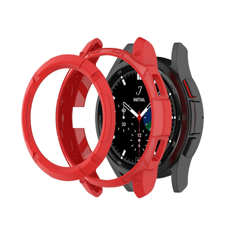 Samsung Galaxy Watch 4 Classic (46mm)  Silikone Bumper  - Rød#serie_2