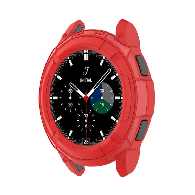 Samsung Galaxy Watch 4 Classic (46mm)  Silikone Bumper  - Rød#serie_2