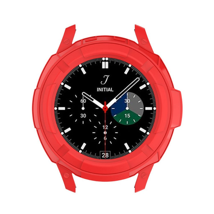 Samsung Galaxy Watch 4 Classic (46mm)  Silikone Bumper  - Rød#serie_2