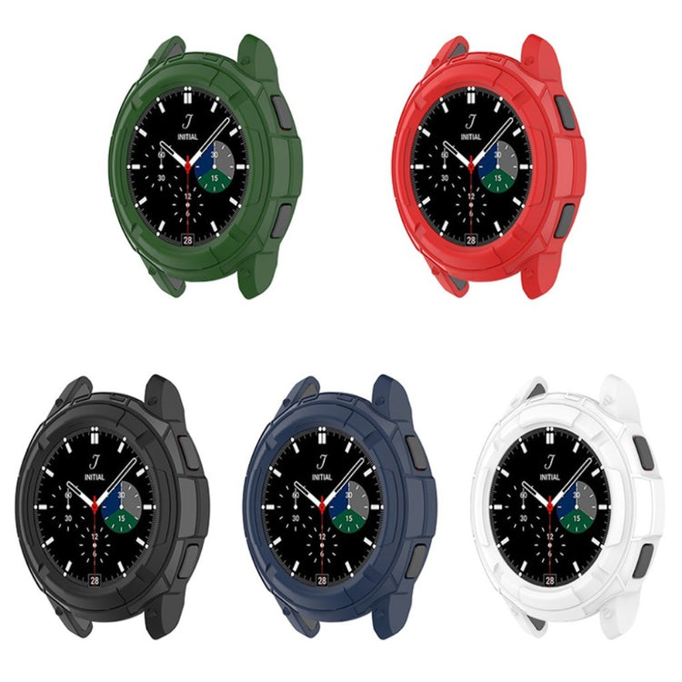 Samsung Galaxy Watch 4 Classic (46mm)  Silikone Bumper  - Rød#serie_2