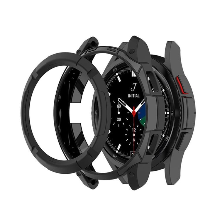Samsung Galaxy Watch 4 Classic (46mm)  Silikone Bumper  - Sort#serie_3