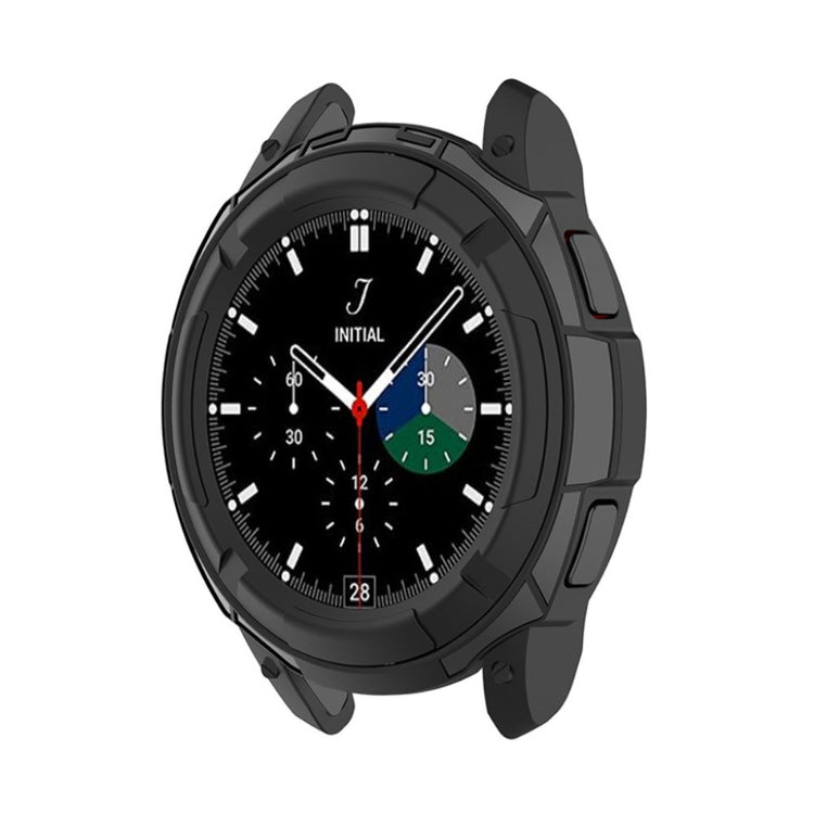 Samsung Galaxy Watch 4 Classic (46mm)  Silikone Bumper  - Sort#serie_3