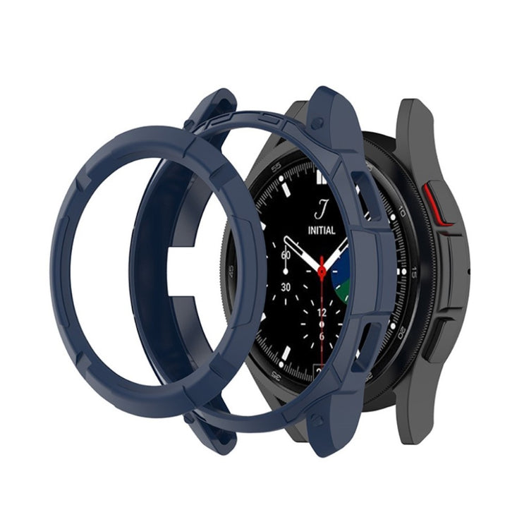 Samsung Galaxy Watch 4 Classic (46mm)  Silikone Bumper  - Blå#serie_4