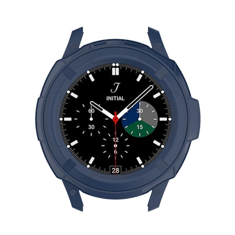 Samsung Galaxy Watch 4 Classic (46mm)  Silikone Bumper  - Blå#serie_4