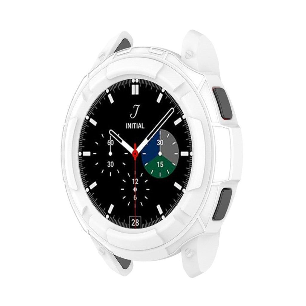 Samsung Galaxy Watch 4 Classic (46mm)  Silikone Bumper  - Hvid#serie_5