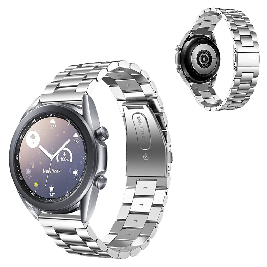 Solid Universal Samsung Metal Rem - Sølv#serie_1