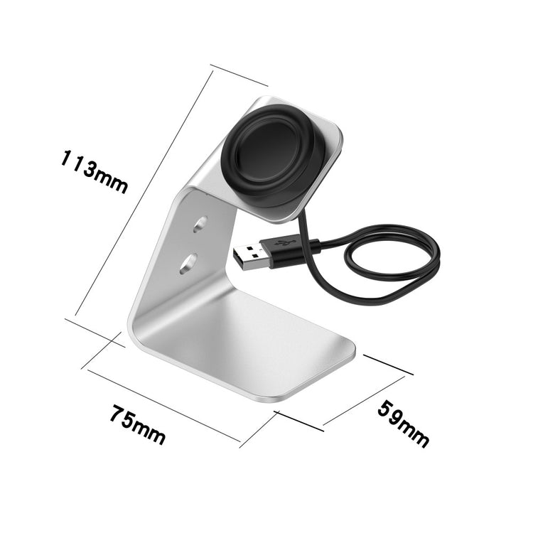Metal Universal Samsung Smartwatch   Ladestation - Sølv#serie_1
