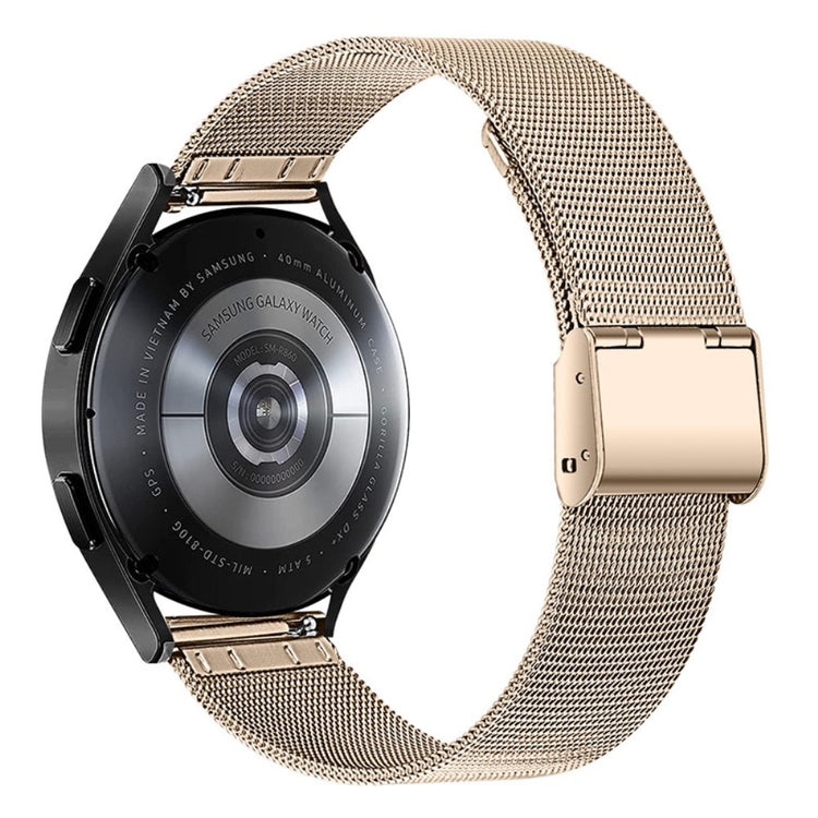 Helt vildt hårdfør Universal Samsung Metal Rem - Guld#serie_4