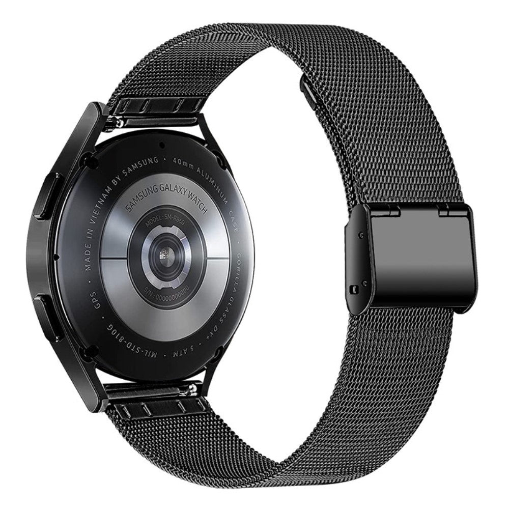 Helt vildt hårdfør Universal Samsung Metal Rem - Sort#serie_5