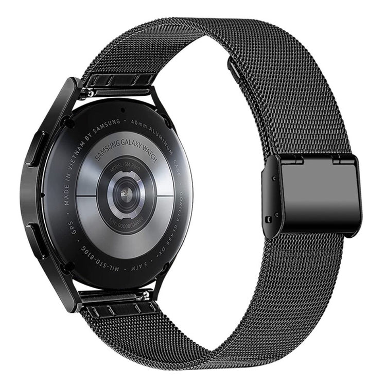 Helt vildt hårdfør Universal Samsung Metal Rem - Sort#serie_5