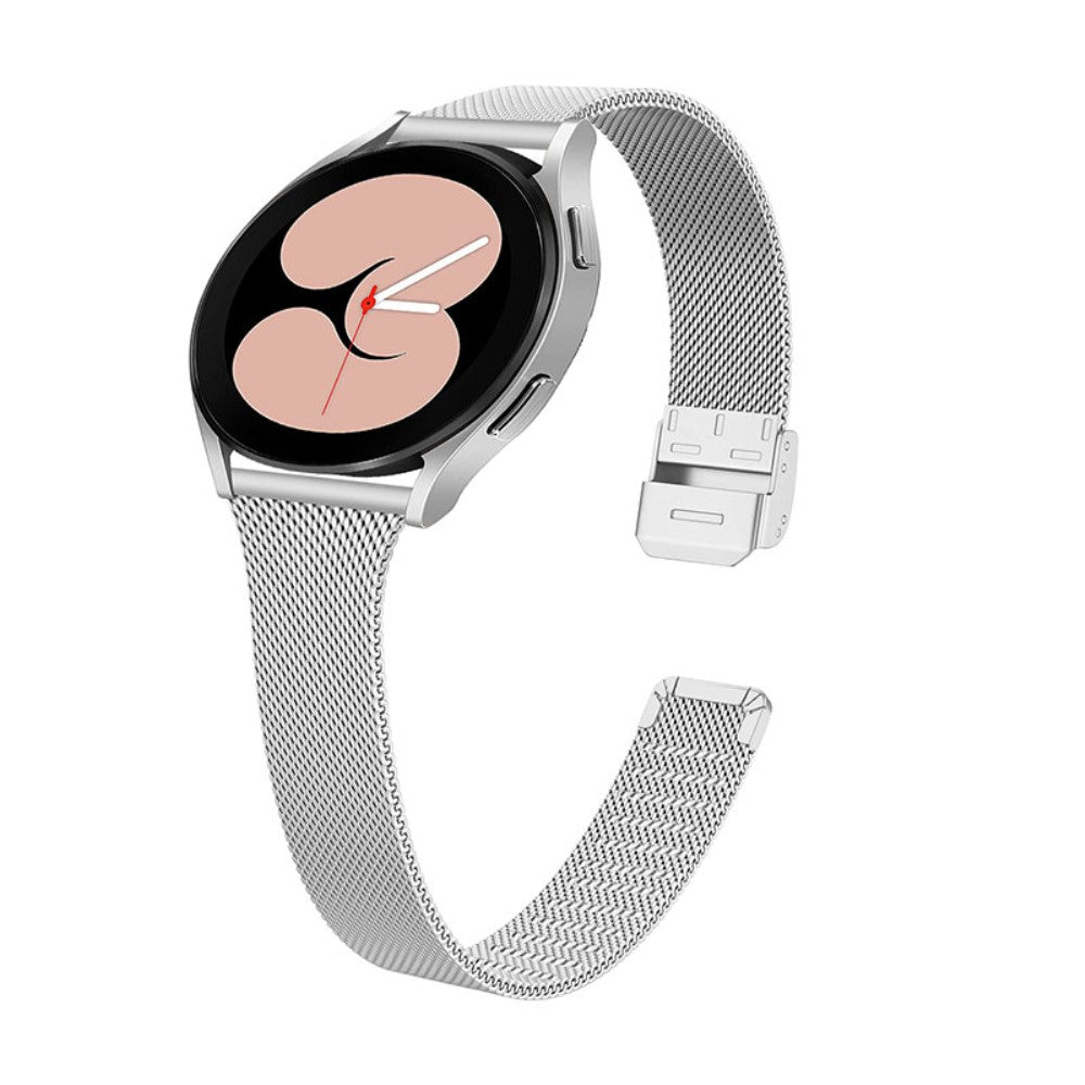 Mega holdbart Universal Samsung Metal Rem - Sølv#serie_047