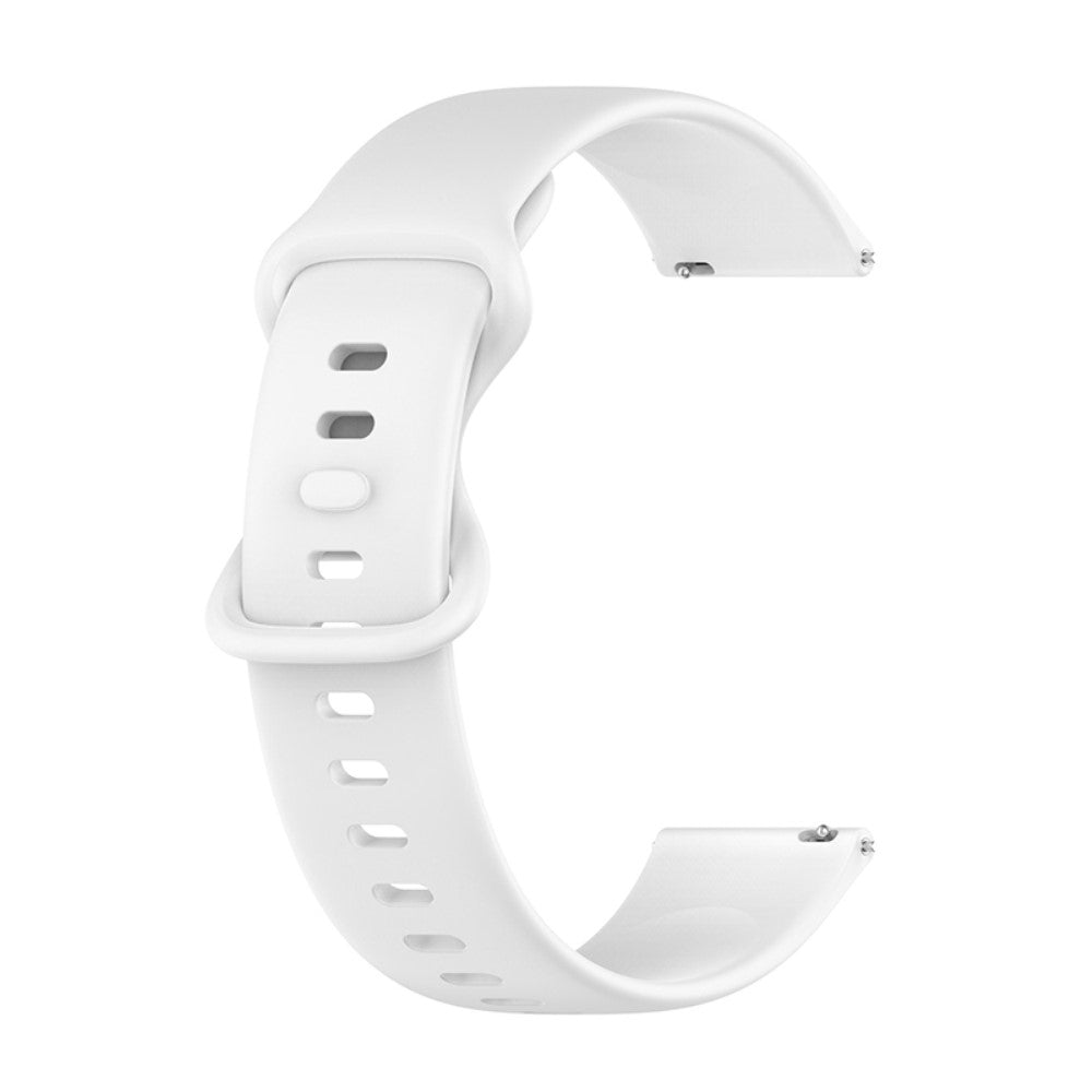 Super holdbart Universal Samsung Silikone Rem - Hvid#serie_1