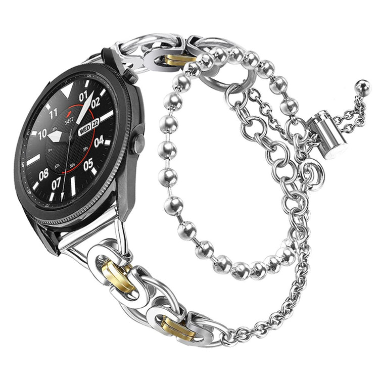 Stilren Universal Samsung Metal Rem - Sølv#serie_3