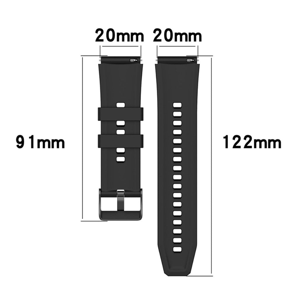 Komfortabel Universal Samsung Silikone Rem - Hvid#serie_1