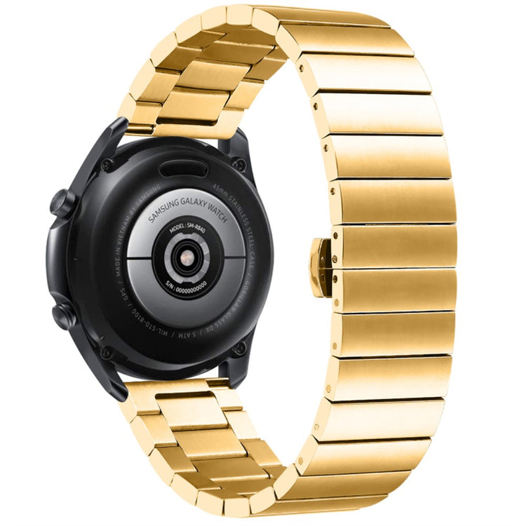 Vildt slidstærk Universal Samsung Metal Rem - Guld#serie_2