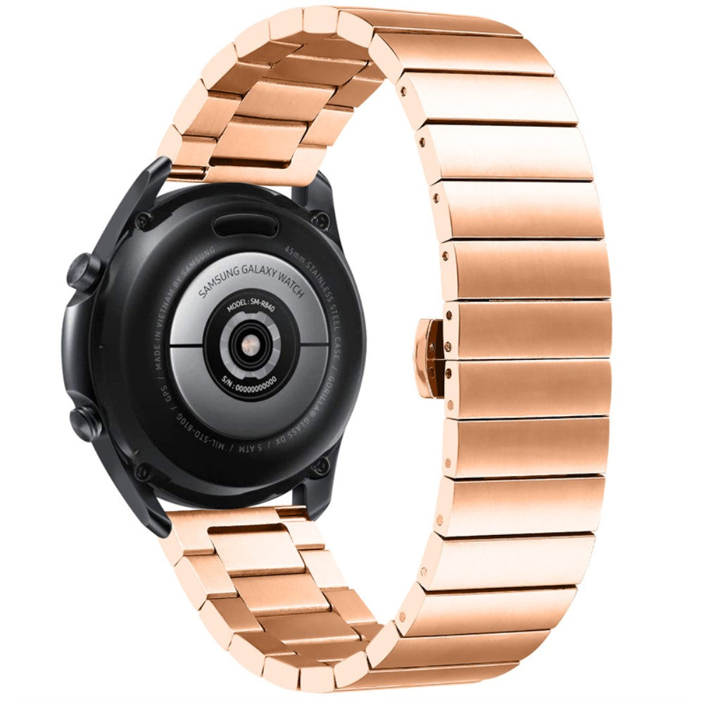 Vildt slidstærk Universal Samsung Metal Rem - Pink#serie_3