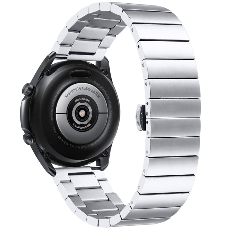 Helt vildt flot Universal Samsung Metal Rem - Sølv#serie_372