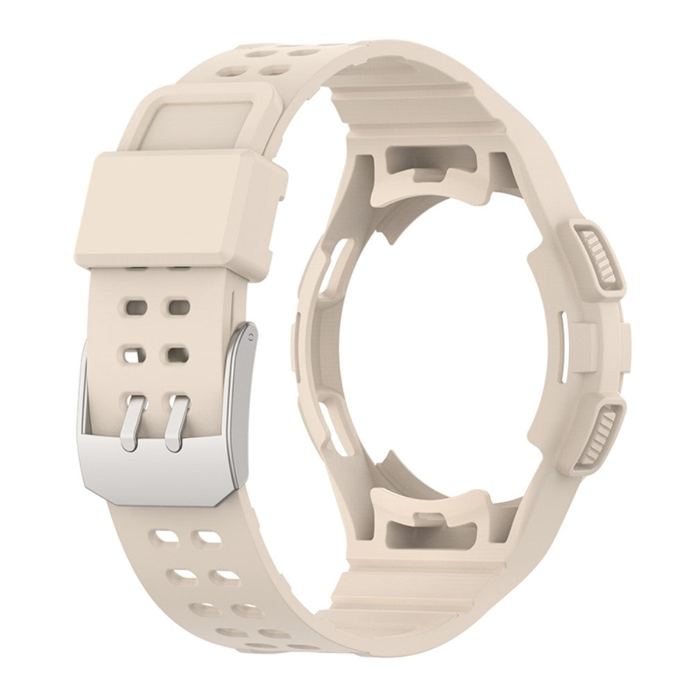 Yndigt Samsung Galaxy Watch 4 Classic (46mm) Silikone Urrem - Hvid#serie_13