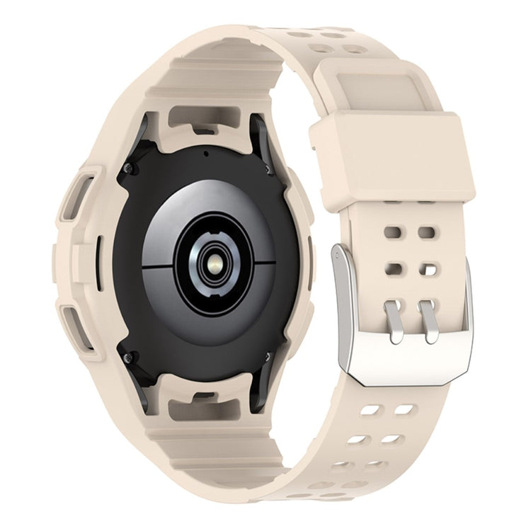 Yndigt Samsung Galaxy Watch 4 Classic (46mm) Silikone Urrem - Hvid#serie_13