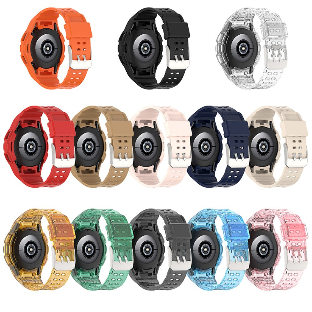 Yndigt Samsung Galaxy Watch 4 Classic (46mm) Silikone Urrem - Grøn#serie_2
