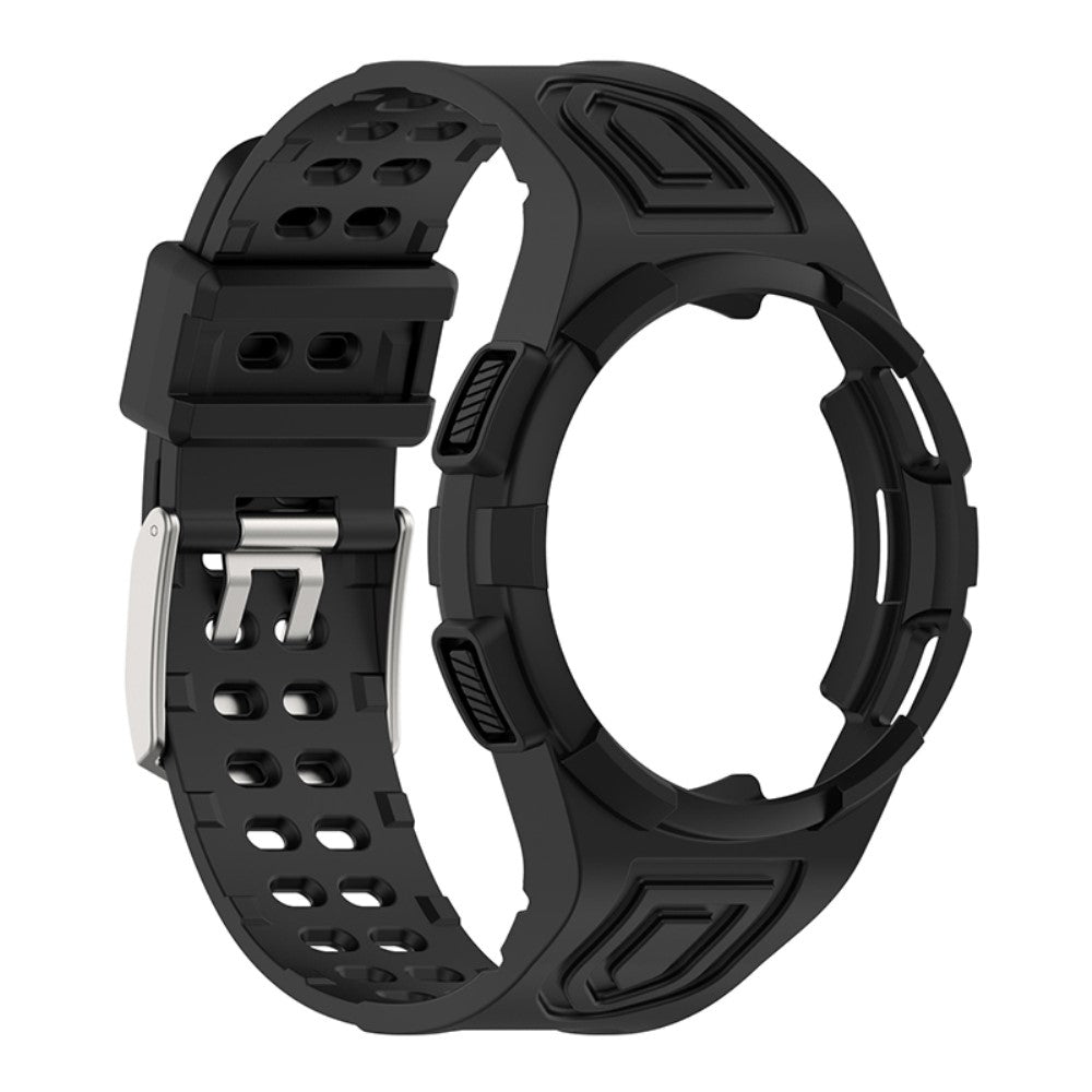 Yndigt Samsung Galaxy Watch 4 Classic (46mm) Silikone Urrem - Sort#serie_3