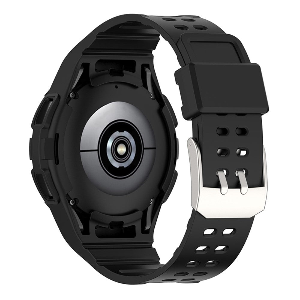Yndigt Samsung Galaxy Watch 4 Classic (46mm) Silikone Urrem - Sort#serie_3