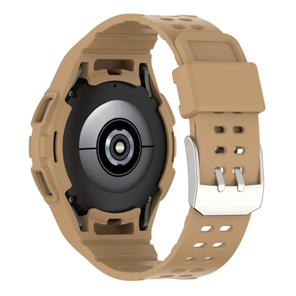 Yndigt Samsung Galaxy Watch 4 Classic (46mm) Silikone Urrem - Brun#serie_5