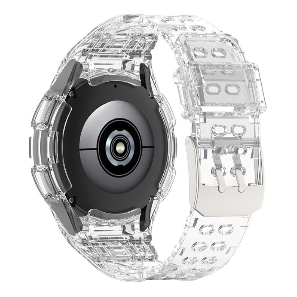 Yndigt Samsung Galaxy Watch 4 Classic (46mm) Silikone Urrem - Gennemsigtig#serie_8