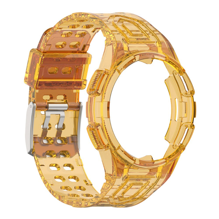Yndigt Samsung Galaxy Watch 4 Classic (46mm) Silikone Urrem - Orange#serie_9